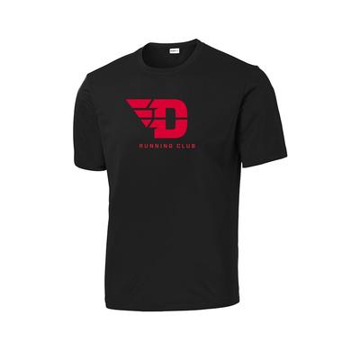 Men's UD Run Club Competitor Short-Sleeve BLACK/RED