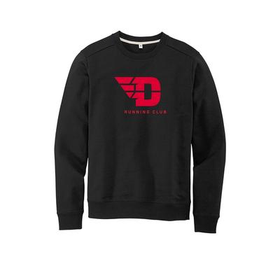 Unisex UD Run Club RE-Fleece Crew BLACK/RED