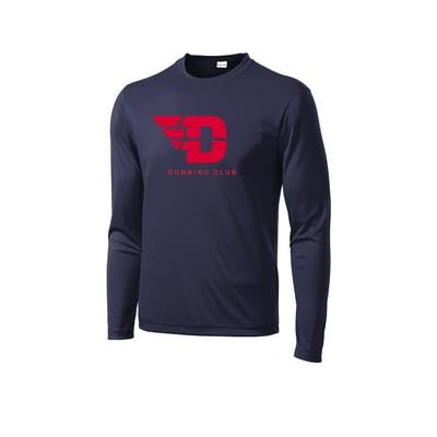 Men's UD Run Club Competitor Long-Sleeve TRUE_NAVY/RED