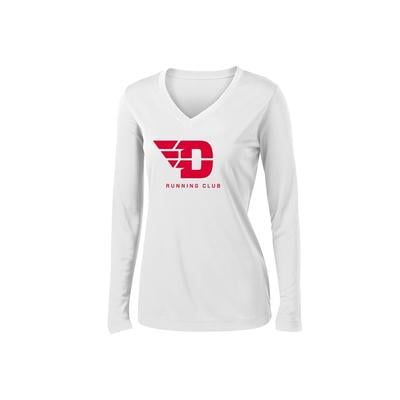  Women's Ud Run Club Competitor V- Neck Long- Sleeve