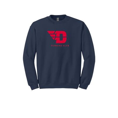 Unisex UD Run Club Crewneck Sweatshirt NAVY/RED