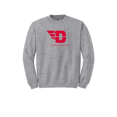 Unisex UD Run Club Crewneck Sweatshirt SPORT_GREY/RED