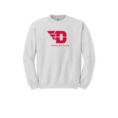 Unisex UD Run Club Crewneck Sweatshirt WHITE/RED