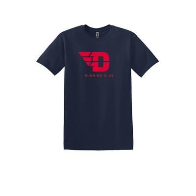 Unisex UD Run Club 100% Cotton Short-Sleeve T-Shirt NAVY/RED