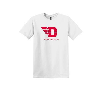 Unisex UD Run Club 100% Cotton Short-Sleeve T-Shirt WHITE/RED