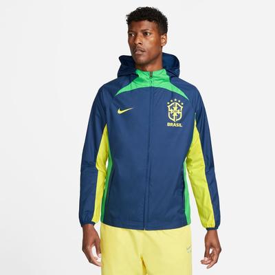Nike Brazil AWF Jacket Coastal Blue/Yellow