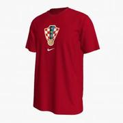 Nike Croatia Crest Tee: University Red/White