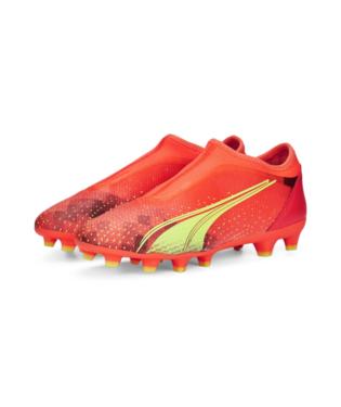 Puma Ultra Match LL FG Youth Coral/Fizzy/Black