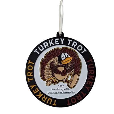 2022 ORRRC Miamisburg Turkey Trot Ornament 