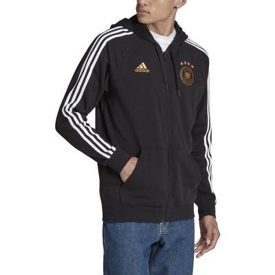 adidas Germany DNA FZ Hoodie BLACK/WHITE