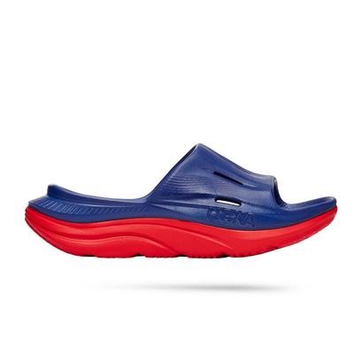 Unisex Ora Recovery Slide 3 BELLWETHER_BLUE/RED