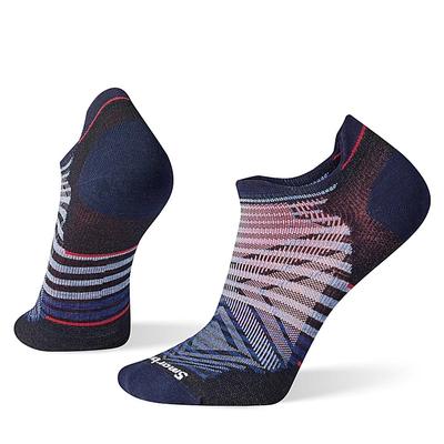 Smartwool Run Zero Cushion Low Ankle Pattern BLACK