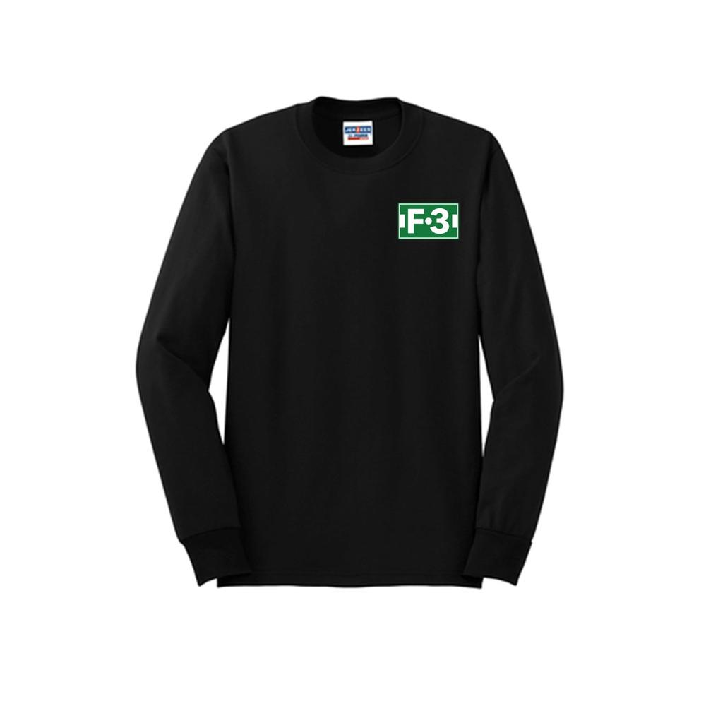 Dri-Power Club Tee L/S-F3 Black