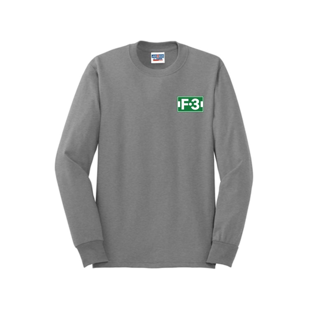 Dri-Power Club Tee L/S-F3 Oxford