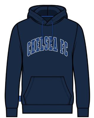 Sport Design Sweden Chelsea Varsity Hoody NAVY