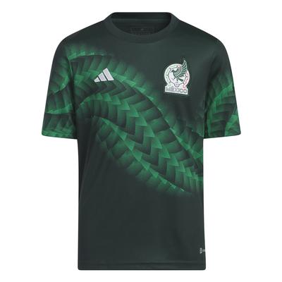 adidas Mexico Pre-match Jersey Youth World Cup 2022