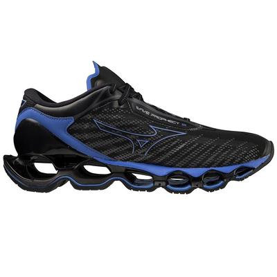 Men's Mizuno Wave Prophecy 12 BLACK_OYSTER/BLUE