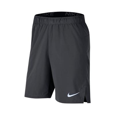 Men's Nike Flex Woven Training Shorts ANTHRACITE/WHITE