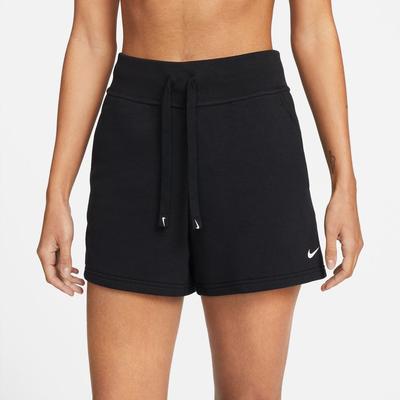 Women's Nike Get Fit Training Shorts BLACK/WHITE