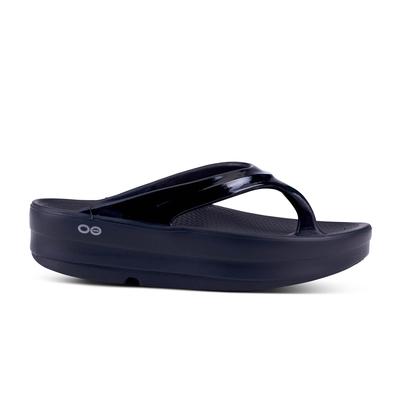 Women's Oofos Oomega Sandal BLACK