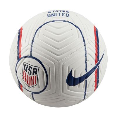 Nike USA Strike Soccer Ball WHITE/RED/BLUE
