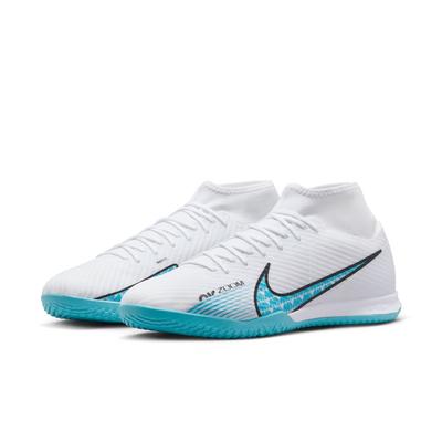 Nike Zoom Mercurial Superfly 9 Academy IC Wht/Baltic Blue/Pink