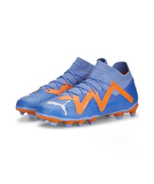 Puma Future Pro FG Youth Blue Glimmer/Orange