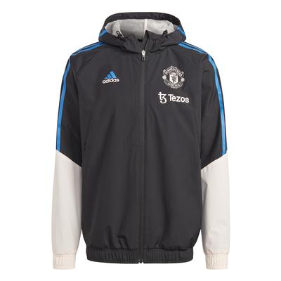 adidas Manchester United Condivo 22 All-Weather Jacket Black/Icey Pink