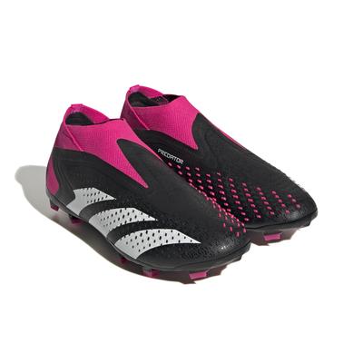 adidas Predator Accuracy+ FG Youth BLACK/WHITE/PINK