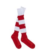 Puma Hoop Soccer Sock: Red/White