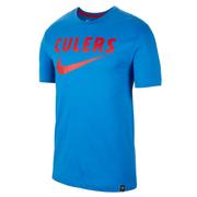 Nike FC Barcelona Swoosh Tee: Signal Blue