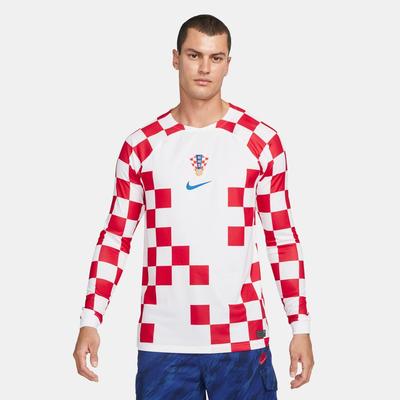 Nike Croatia Home LS Jersey 2022 White/Battle Blue