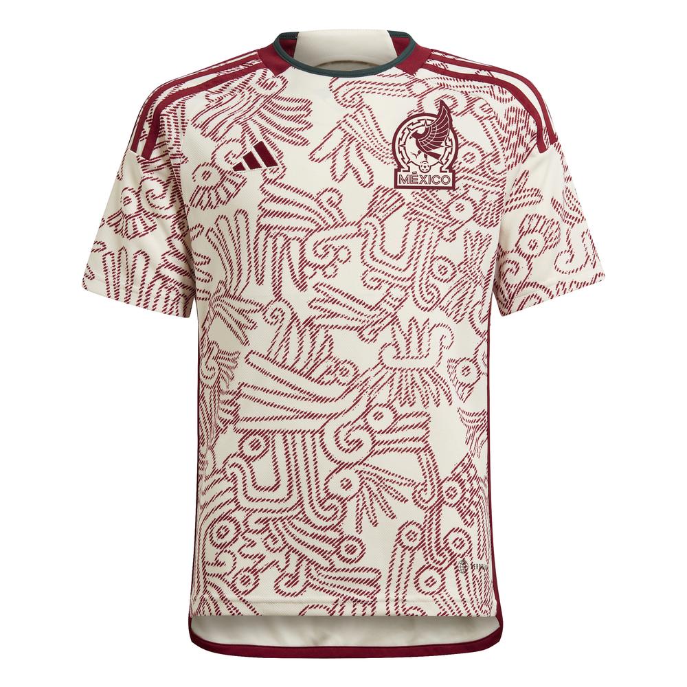 Adidas Mexico Away Jersey 2022 Youth