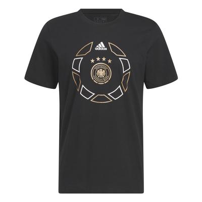 adidas Germany World Cup Tee 2022 BLACK/GOLD