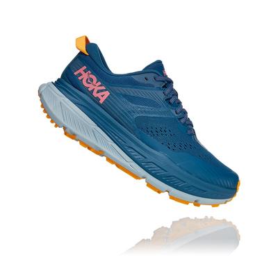 Women's Hoka Stinson ATR 6 MOROCCAN_BLUE/SAFFRO