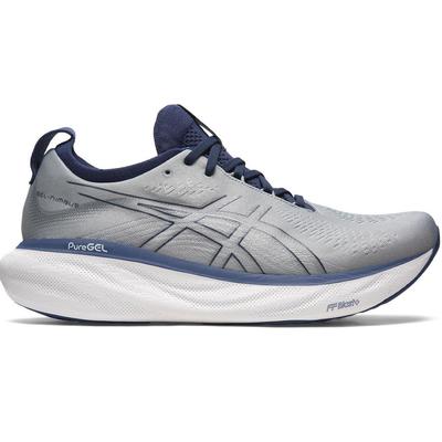 Men's Asics Nimbus 25 SHEET_ROCK/BLUE