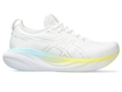 Women's Asics Nimbus 25 WHITE/PURE_SILVER