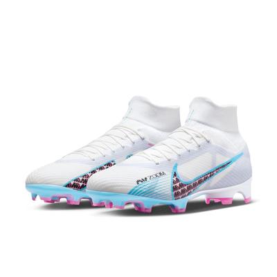 Nike Zoom Mercurial Superfly 9 Pro FG WHITE/BLUE/PINK
