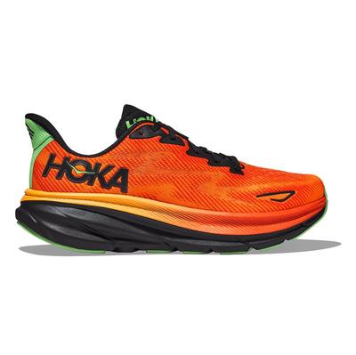 Men's Hoka Clifton 9 FLAME/VIBRANT_ORANGE