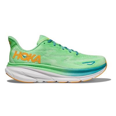 Men's Hoka Clifton 9 ZEST/LIME_GLOW