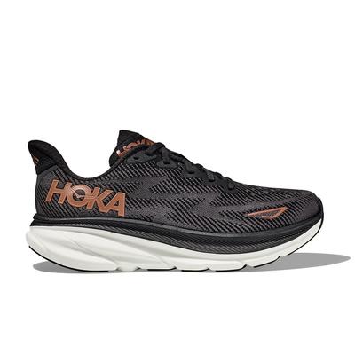 Women's Hoka Clifton 9 BLACK/COPPER