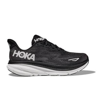 Women's Hoka Clifton 9 BLACK_WHITE