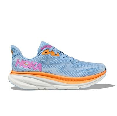 Women's Hoka Clifton 9 (Wide) AIRY_BLUE/ICE_WATER