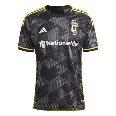 adidas Columbus Crew Away Jersey Authentic 23/24 BLACK/YELLOW