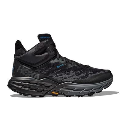 Men's Hoka Speedgoat 5 Mid GTX BLACK/BLACK