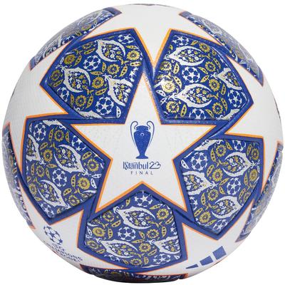 adidas UCL Pro Istanbul Soccer Ball WHITE/BLUE/ORANGE
