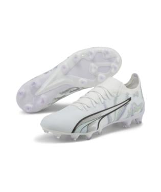 Puma Ultra Match Brilliance FG Women's White/Black/Lavender