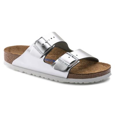 Birkensstock Arizona Soft Footbed Leather Metallic