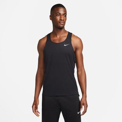 Men's Nike Fast Racing Singlet BLACK