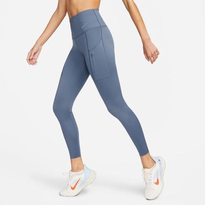 Women's Nike Go High-Waisted 7/8 Leggings DIFFUSED_BLUE/BLACK